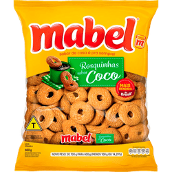 ROSQUINHA MABEL 600G COCO